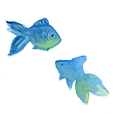 青い金魚